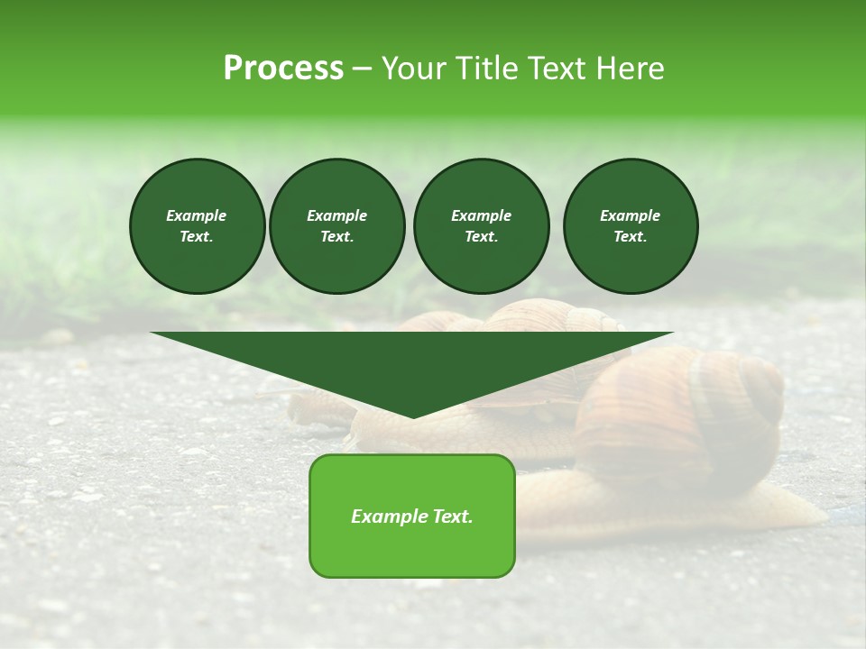 Lane Track Active PowerPoint Template