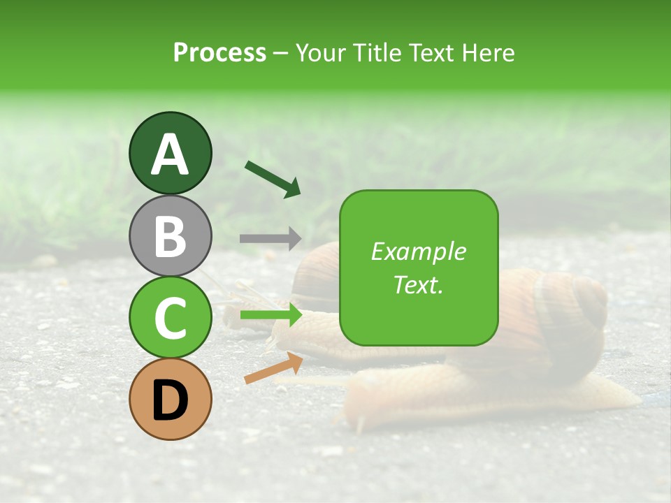 Lane Track Active PowerPoint Template