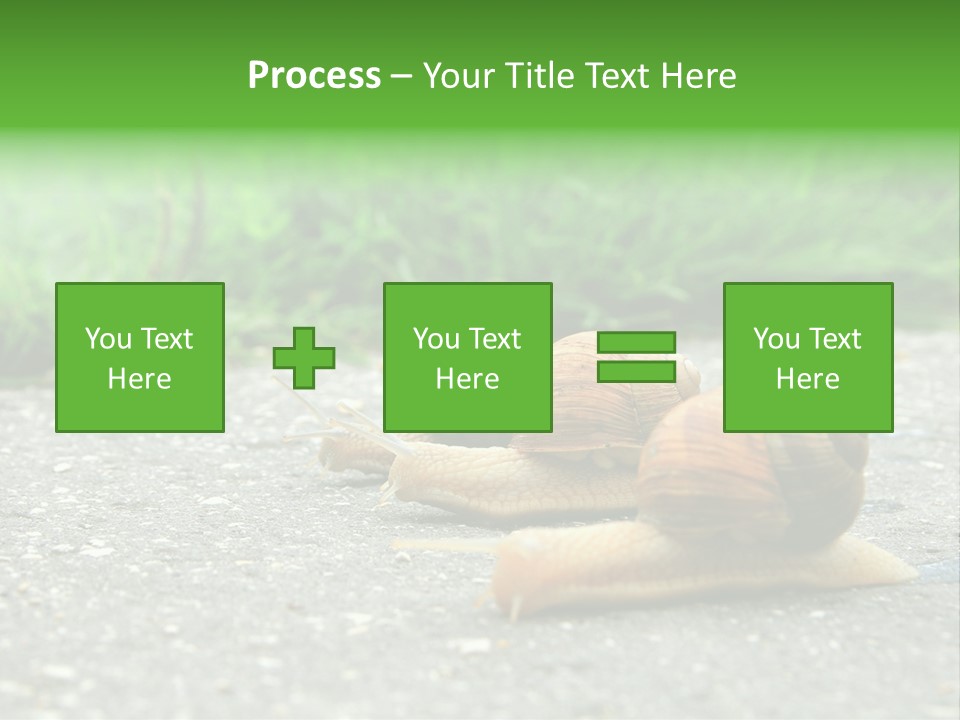 Lane Track Active PowerPoint Template