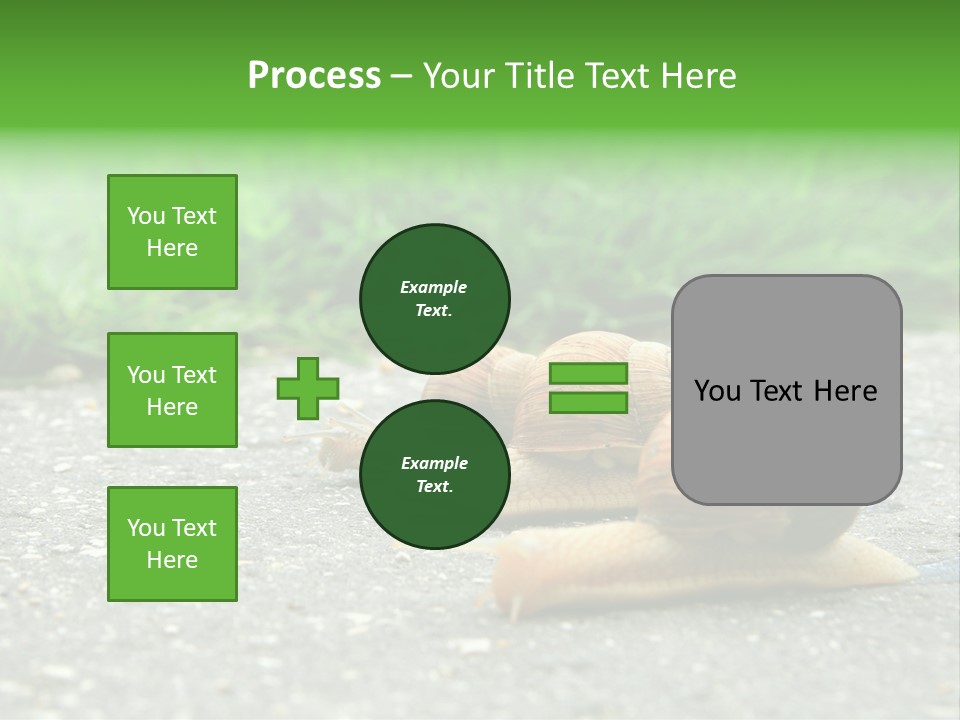 Lane Track Active PowerPoint Template