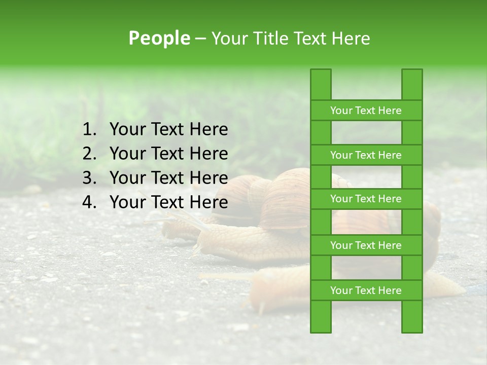 Lane Track Active PowerPoint Template