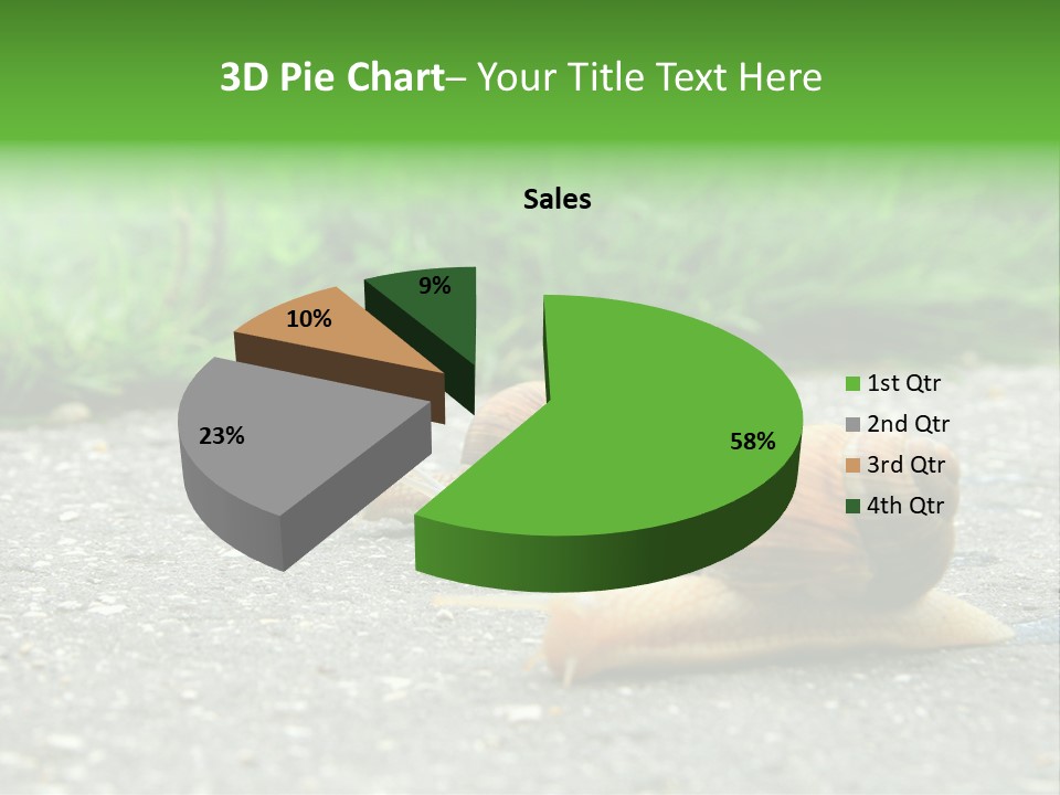 Lane Track Active PowerPoint Template