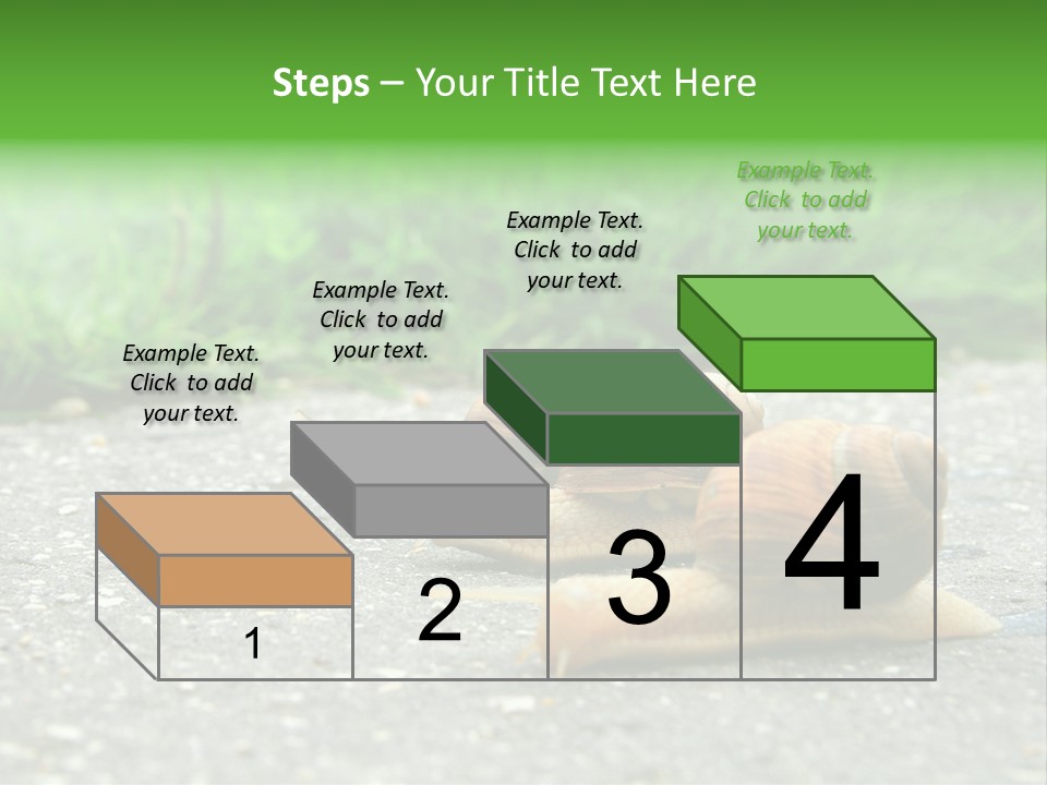 Lane Track Active PowerPoint Template