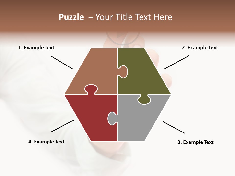 Screen Computer Glass PowerPoint Template