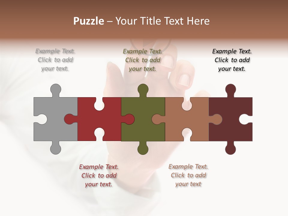 Screen Computer Glass PowerPoint Template
