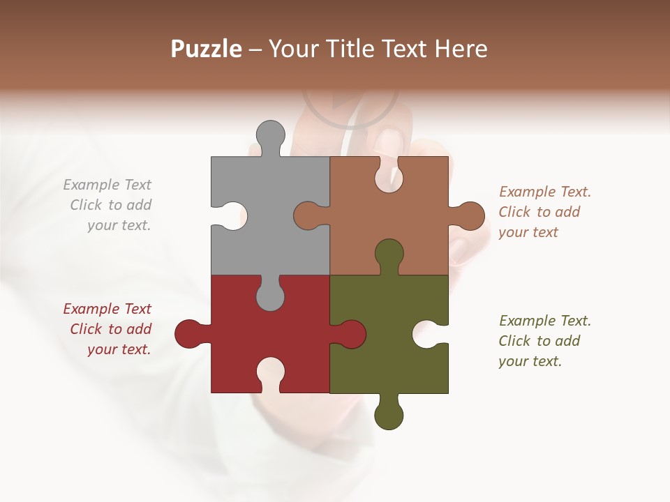 Screen Computer Glass PowerPoint Template