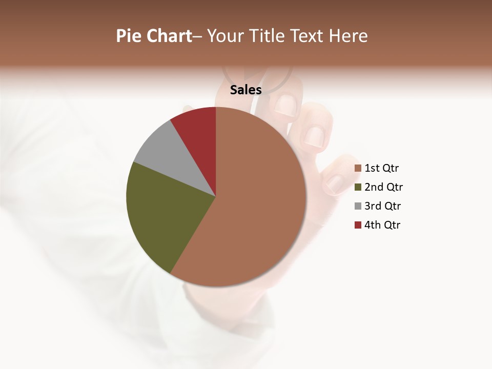 Screen Computer Glass PowerPoint Template