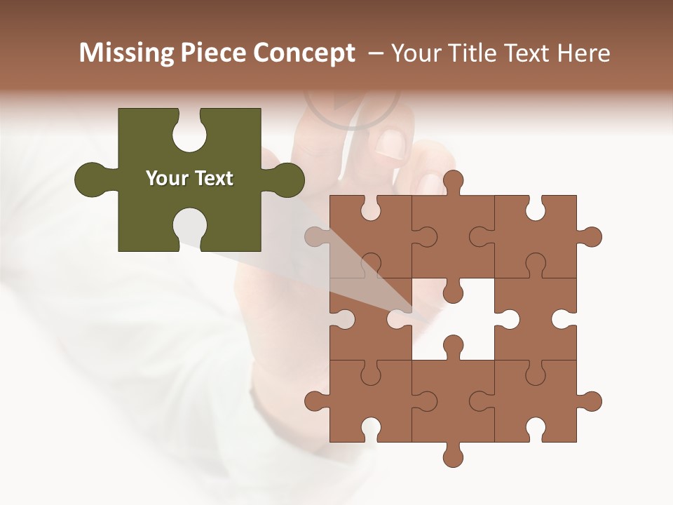 Screen Computer Glass PowerPoint Template