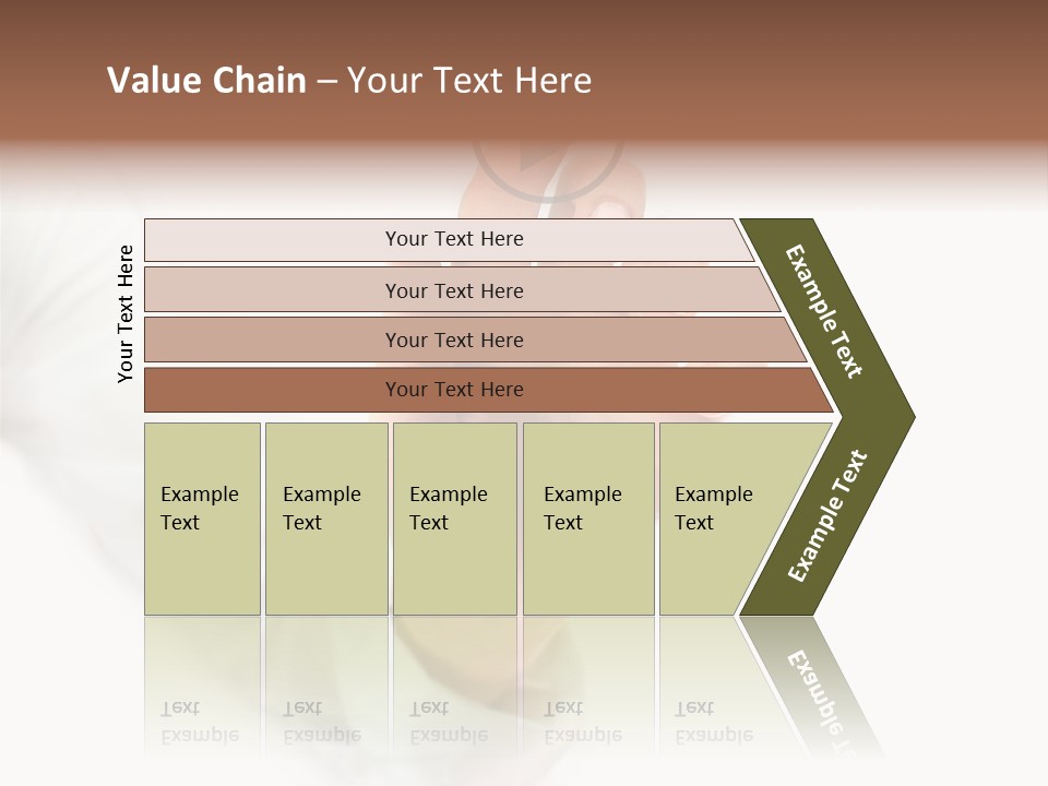 Screen Computer Glass PowerPoint Template