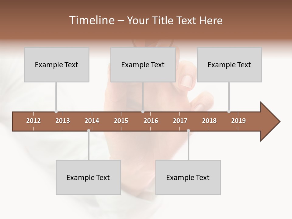Screen Computer Glass PowerPoint Template
