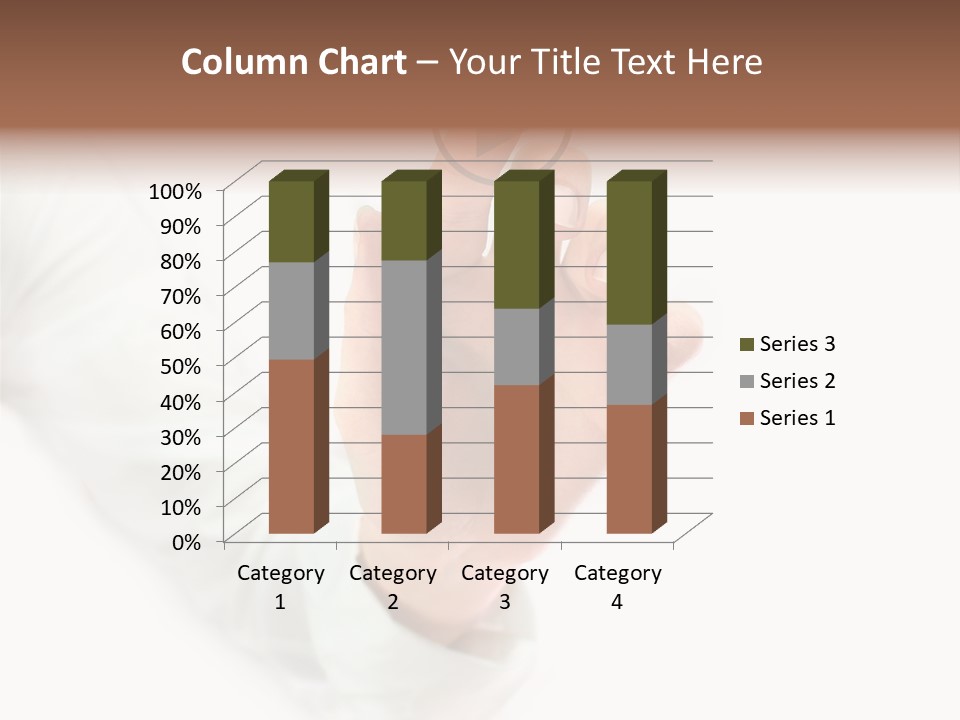 Screen Computer Glass PowerPoint Template