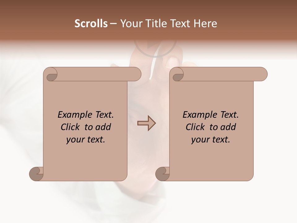 Screen Computer Glass PowerPoint Template