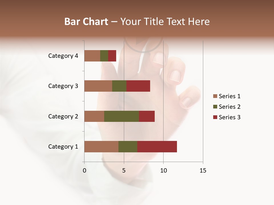 Screen Computer Glass PowerPoint Template