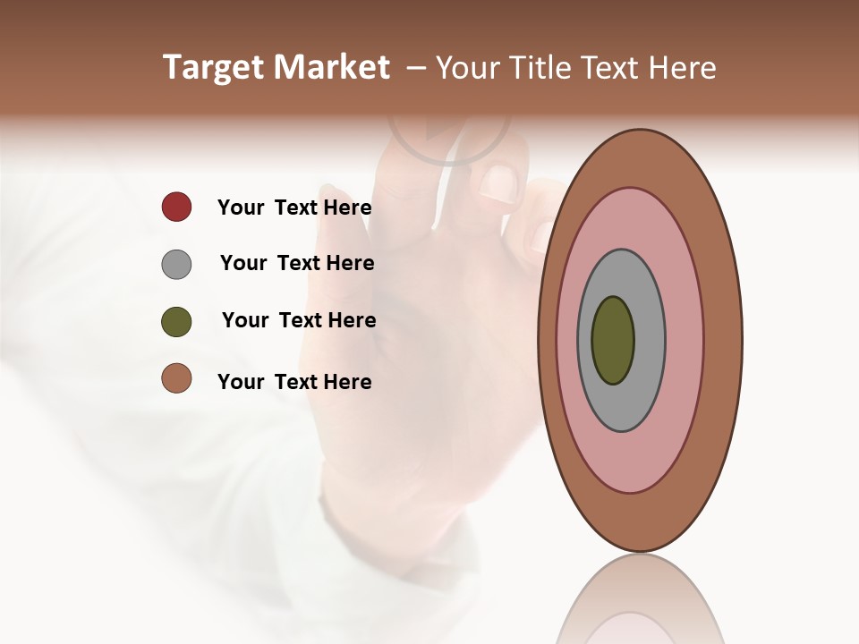 Screen Computer Glass PowerPoint Template