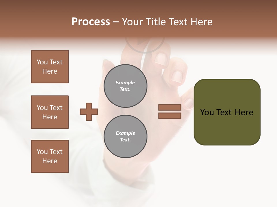 Screen Computer Glass PowerPoint Template