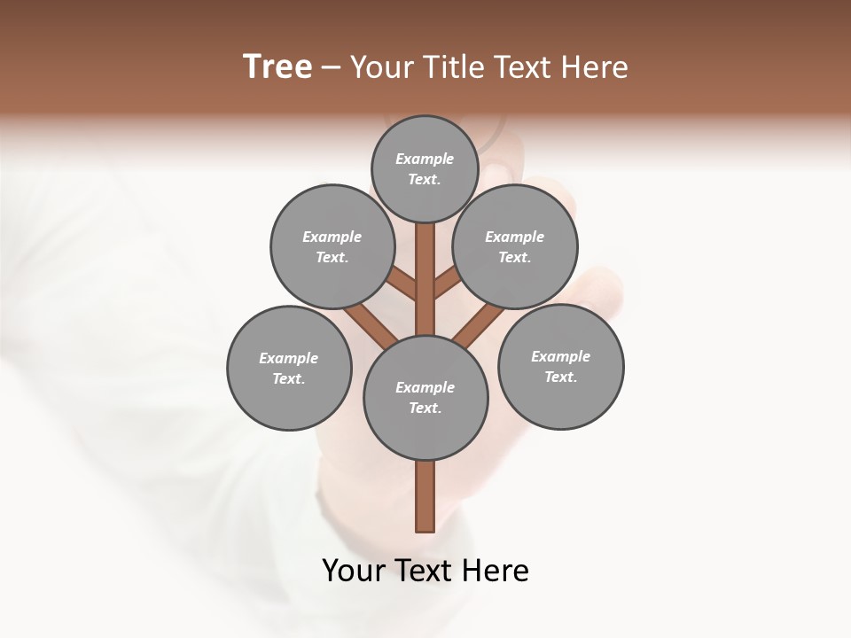 Screen Computer Glass PowerPoint Template
