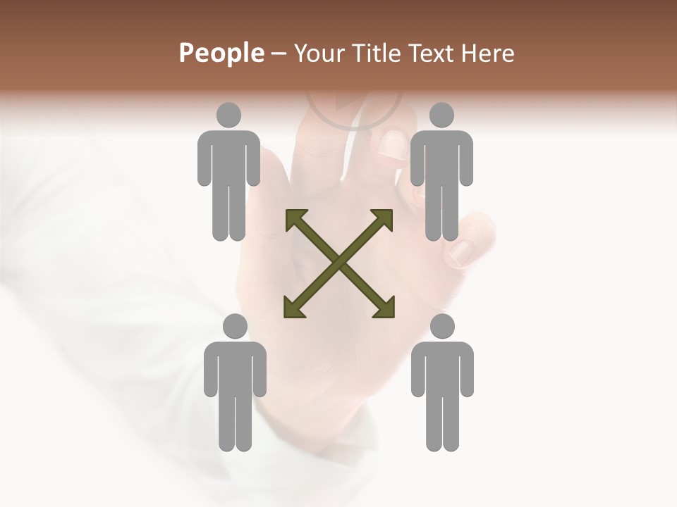 Screen Computer Glass PowerPoint Template