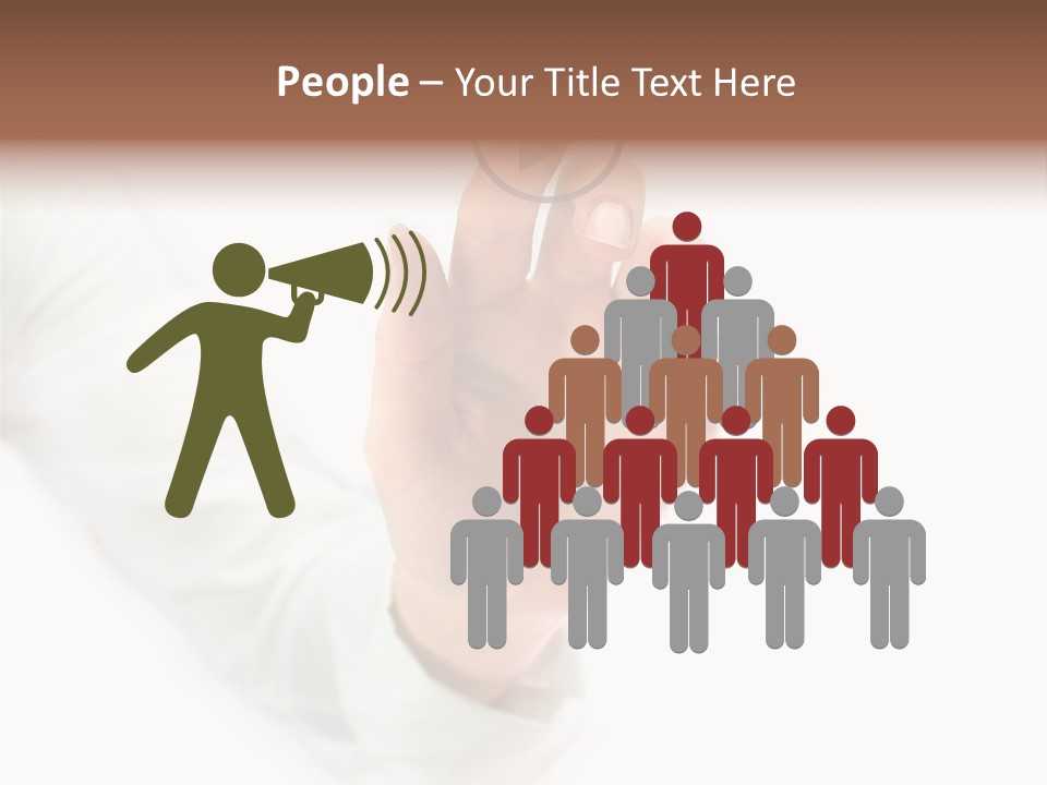 Screen Computer Glass PowerPoint Template