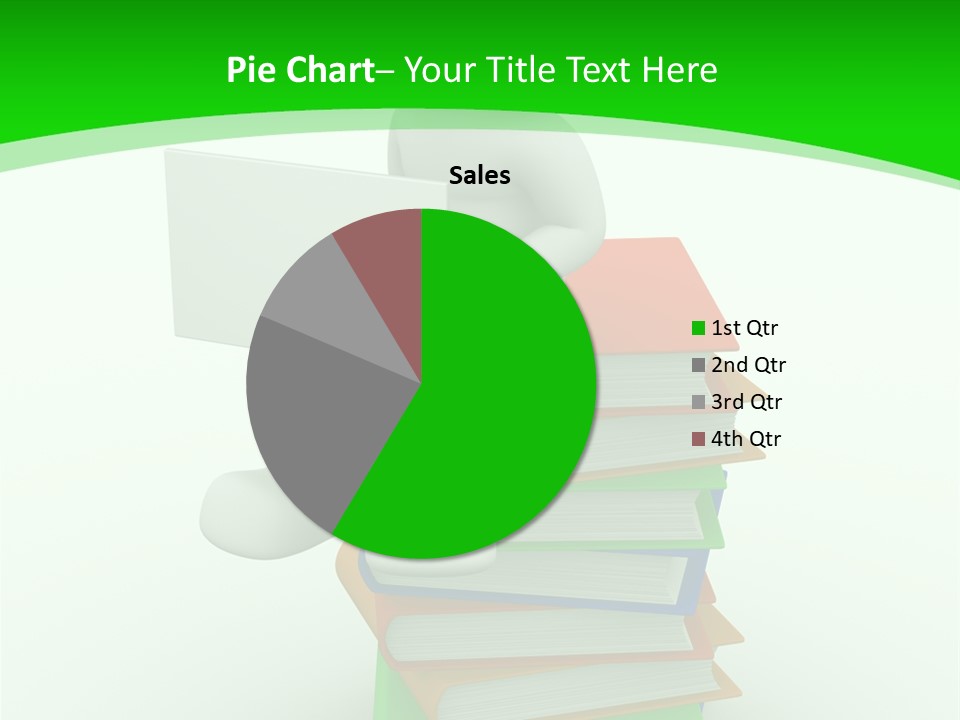 Student White Relax PowerPoint Template