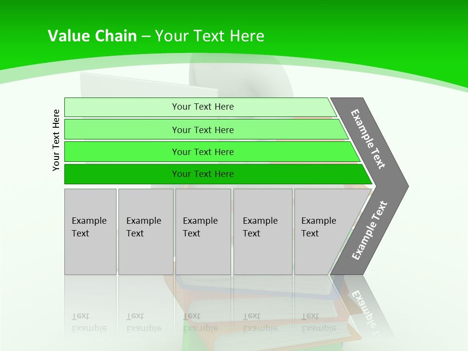 Student White Relax PowerPoint Template