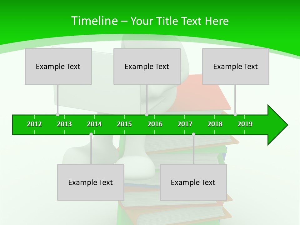 Student White Relax PowerPoint Template