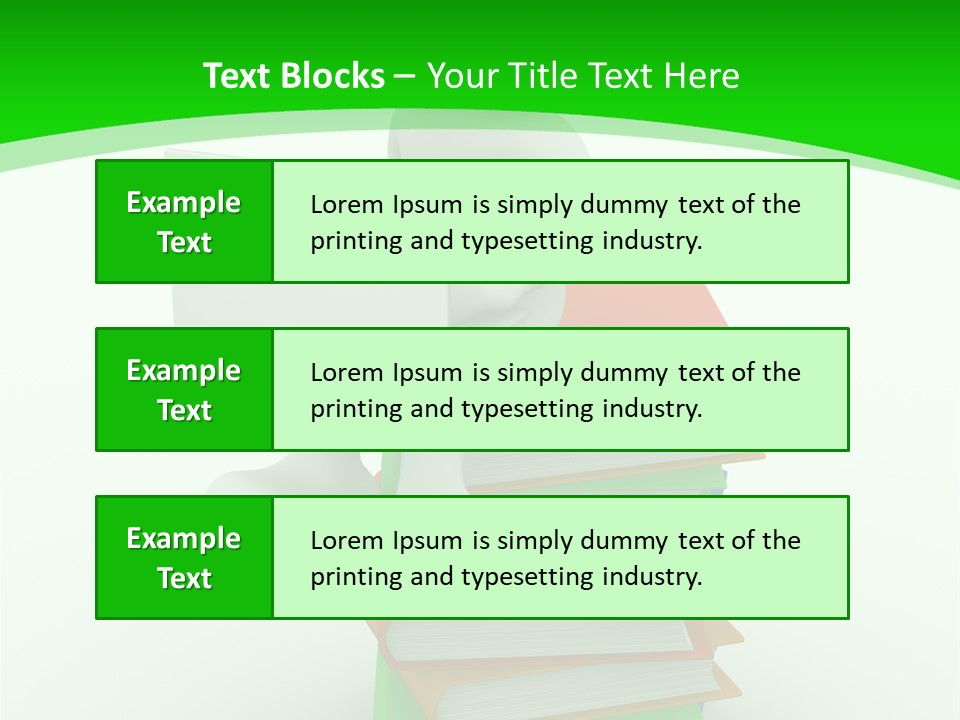 Student White Relax PowerPoint Template