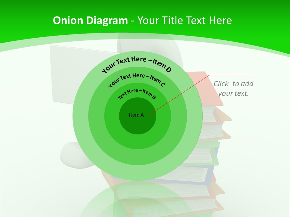 Student White Relax PowerPoint Template