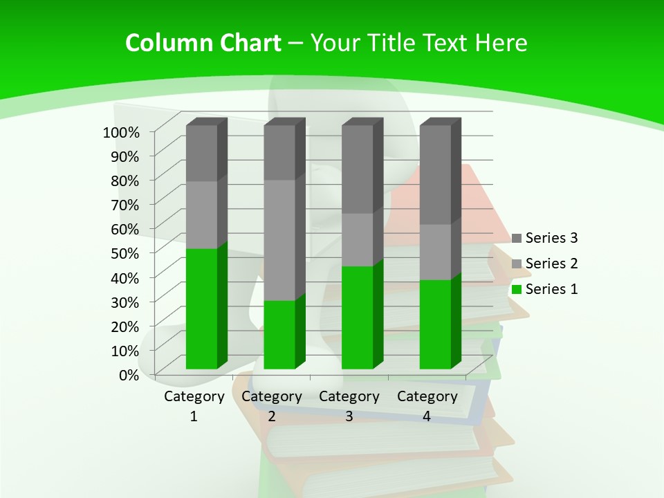 Student White Relax PowerPoint Template