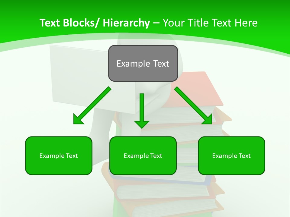 Student White Relax PowerPoint Template