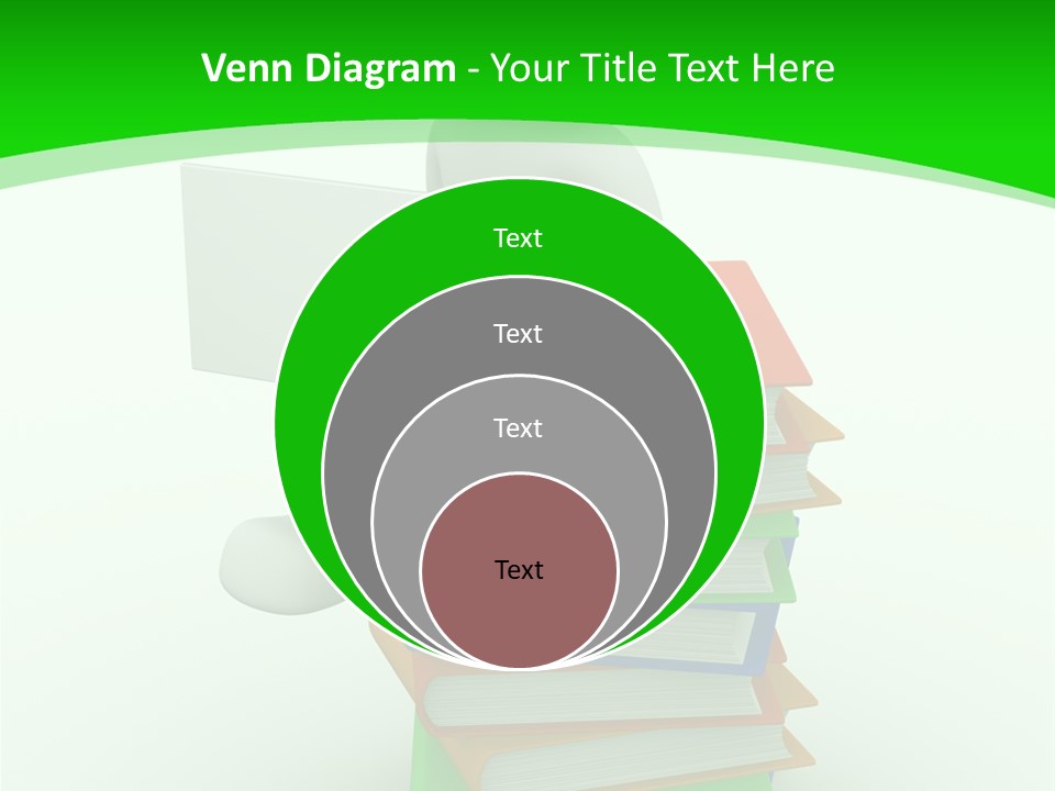 Student White Relax PowerPoint Template