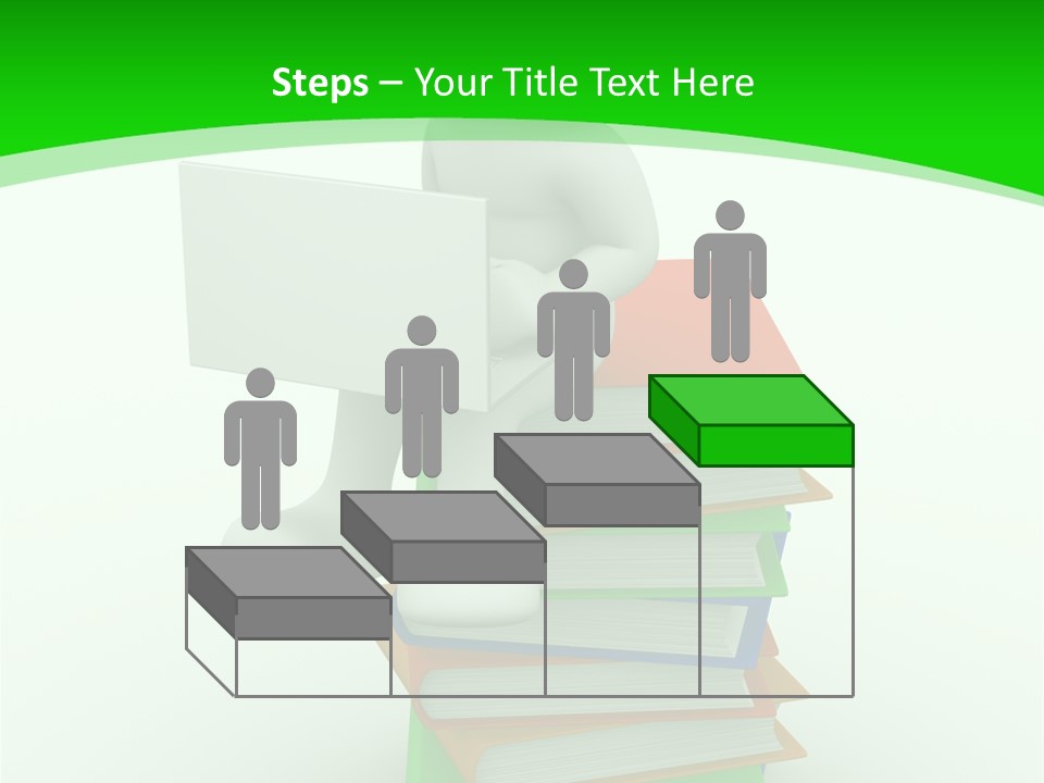 Student White Relax PowerPoint Template