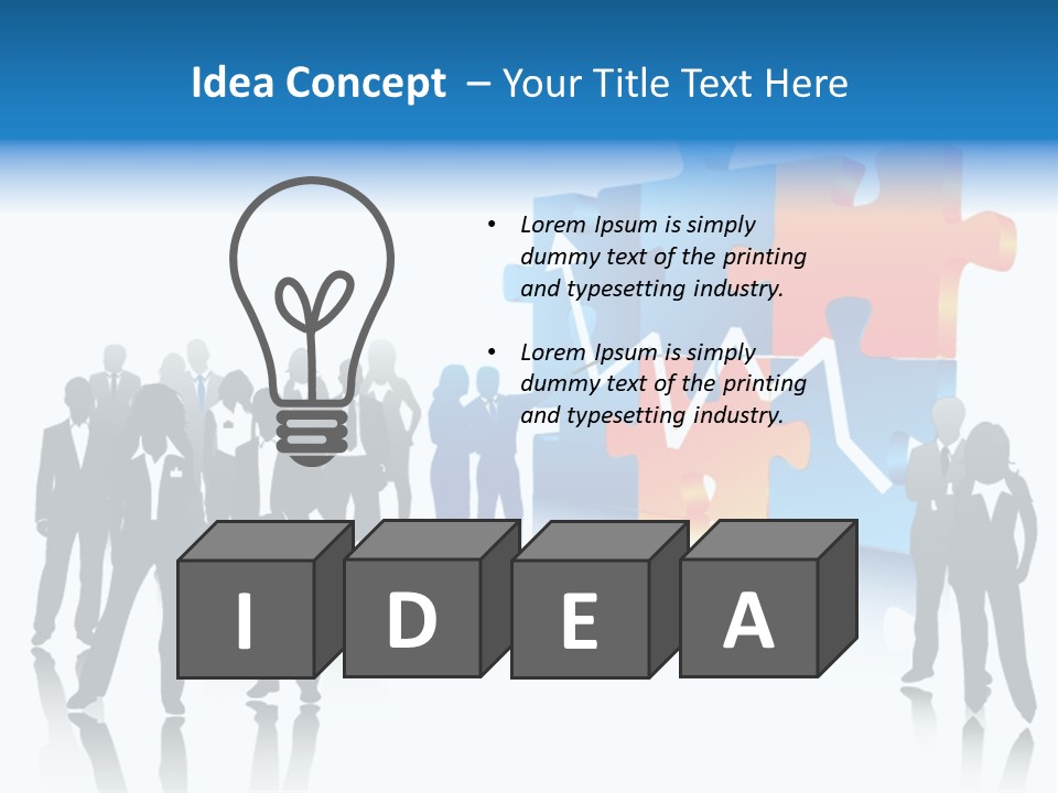 Interest Connection Plan PowerPoint Template