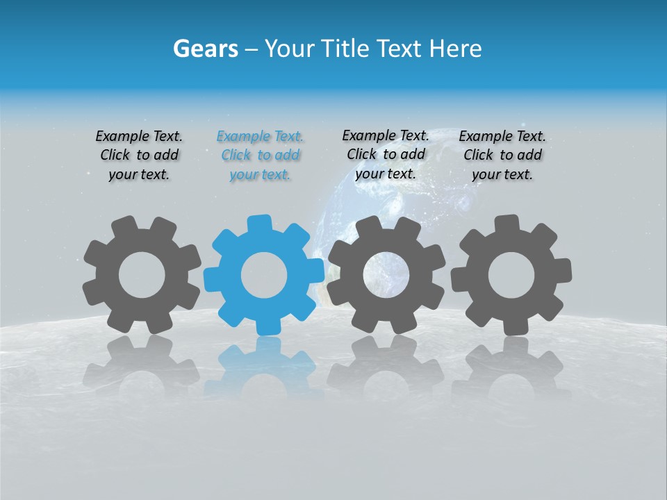 Astrology Satellite Round PowerPoint Template