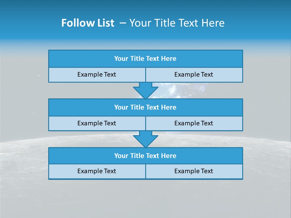 Astrology Satellite Round PowerPoint Template