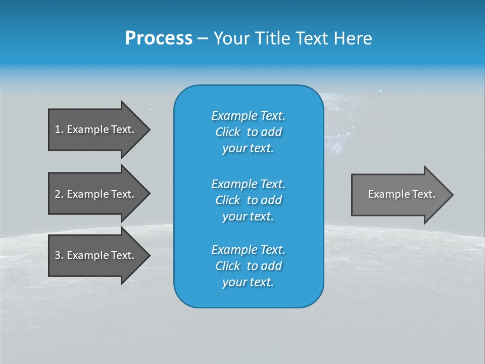 Astrology Satellite Round PowerPoint Template