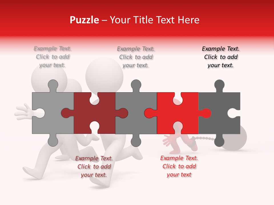 Cartoon People Finance PowerPoint Template