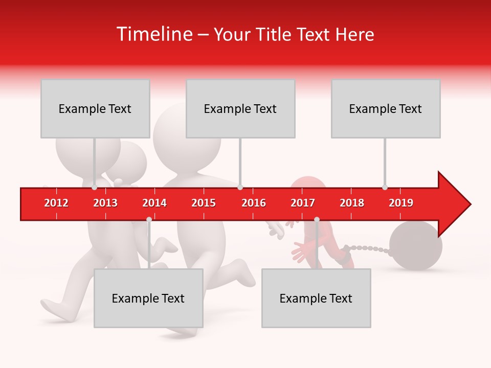 Cartoon People Finance PowerPoint Template
