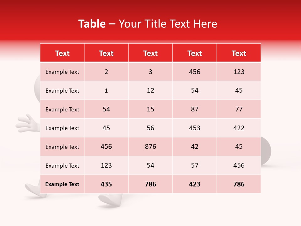 Cartoon People Finance PowerPoint Template