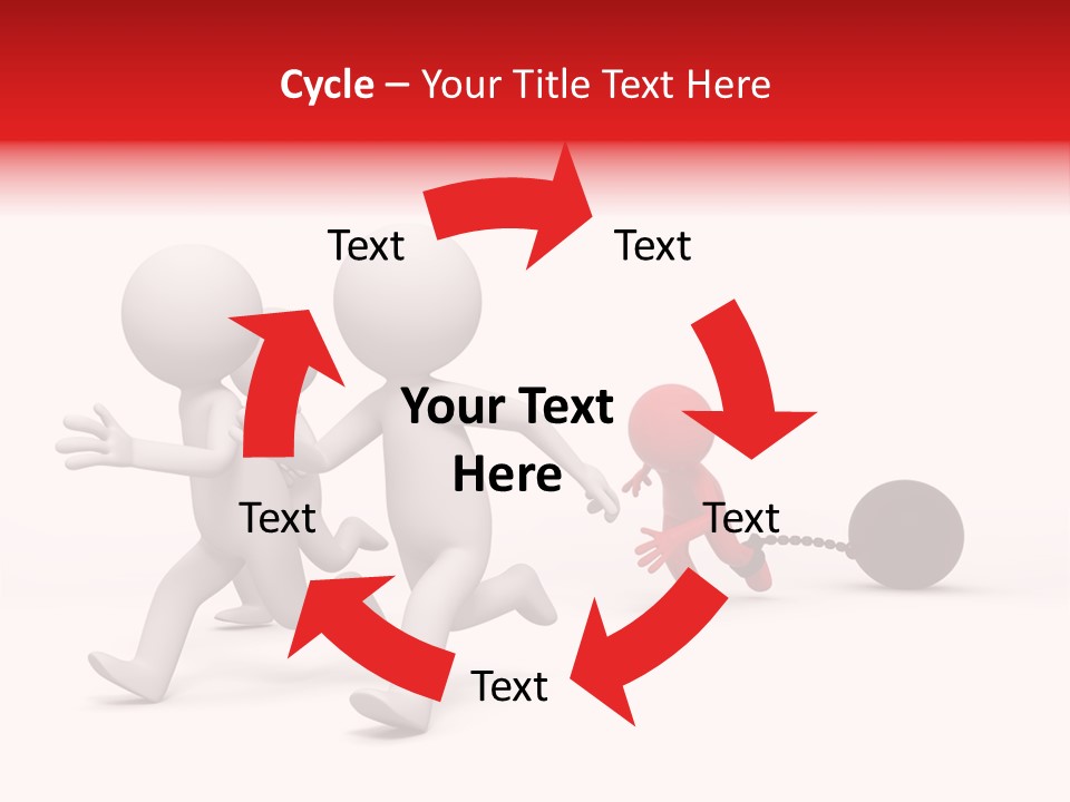 Cartoon People Finance PowerPoint Template