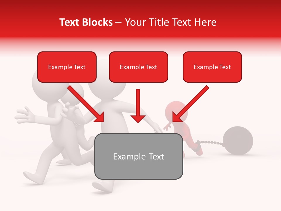 Cartoon People Finance PowerPoint Template