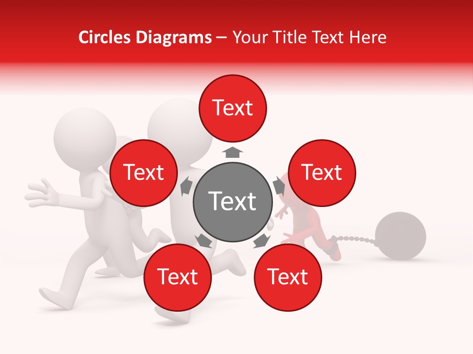 Cartoon People Finance PowerPoint Template