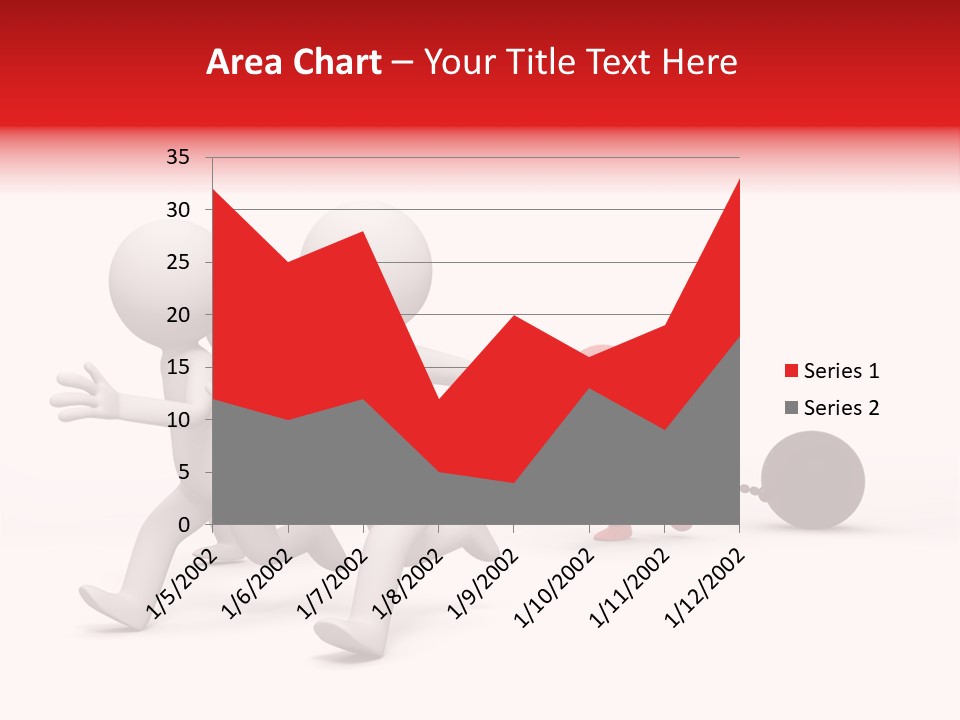 Cartoon People Finance PowerPoint Template