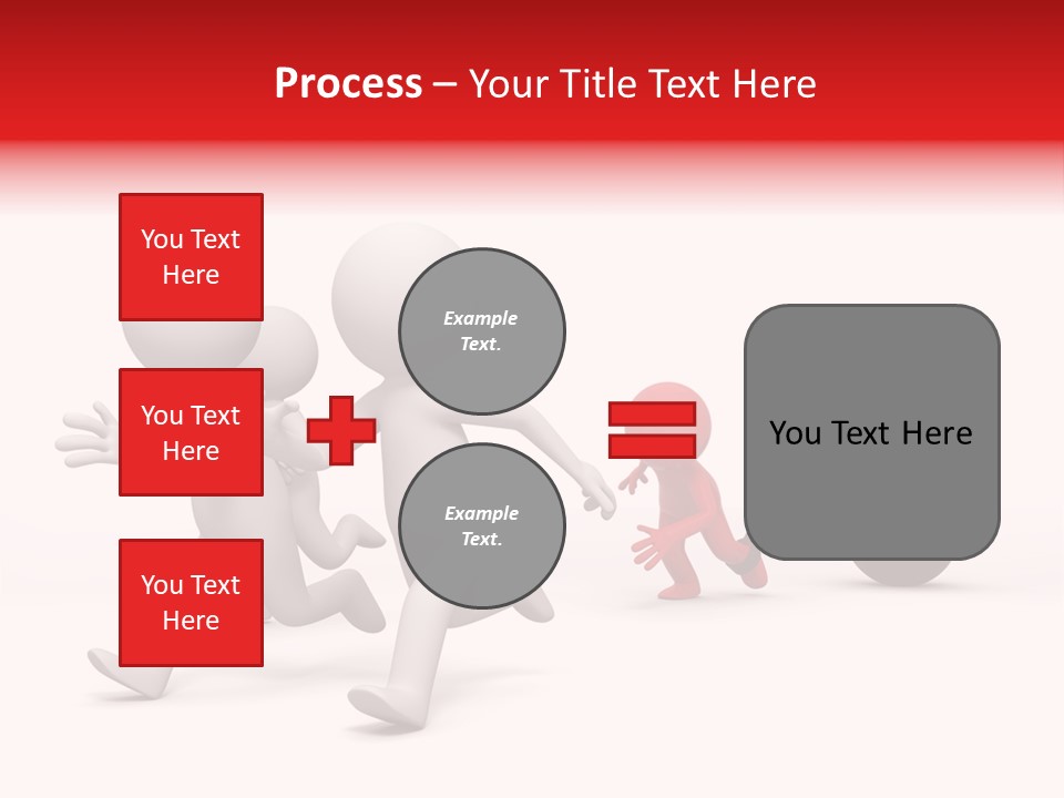 Cartoon People Finance PowerPoint Template