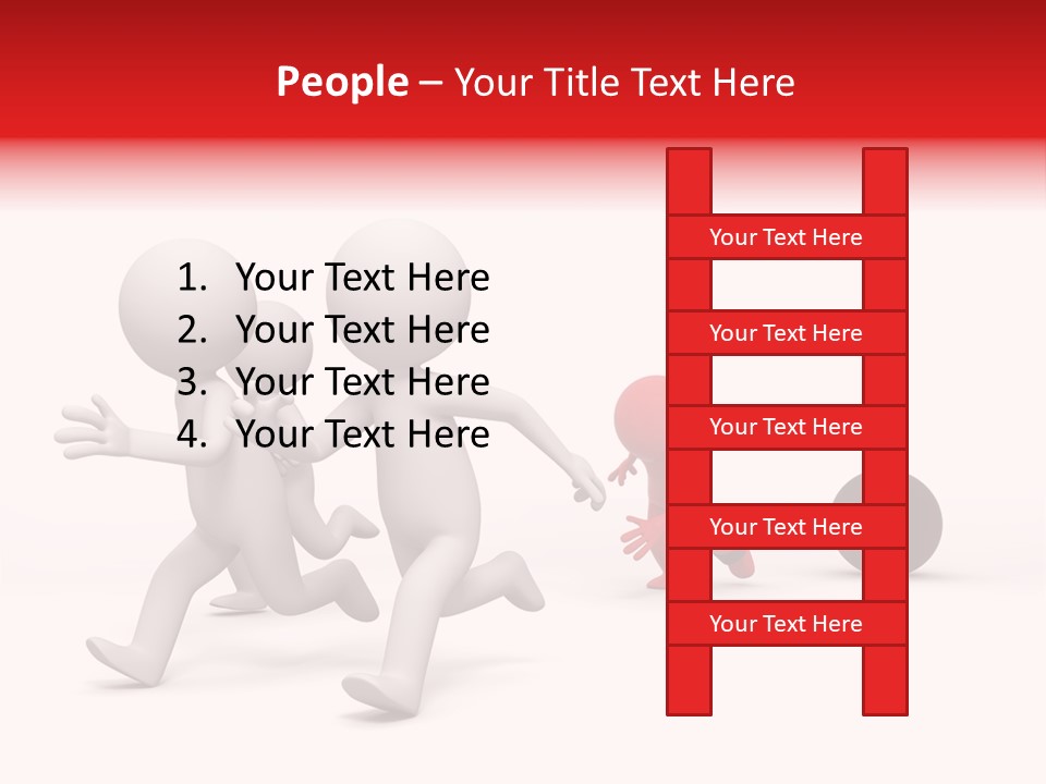 Cartoon People Finance PowerPoint Template