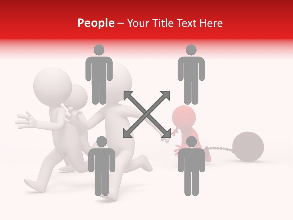 Cartoon People Finance PowerPoint Template