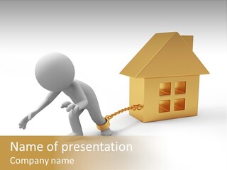 Burden Residence Design PowerPoint Template