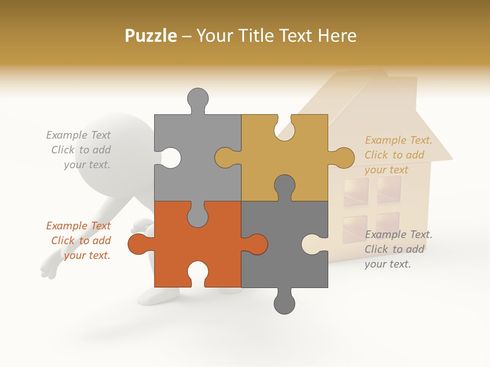 Burden Residence Design PowerPoint Template