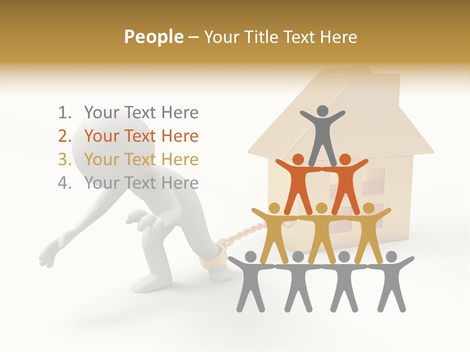 Burden Residence Design PowerPoint Template