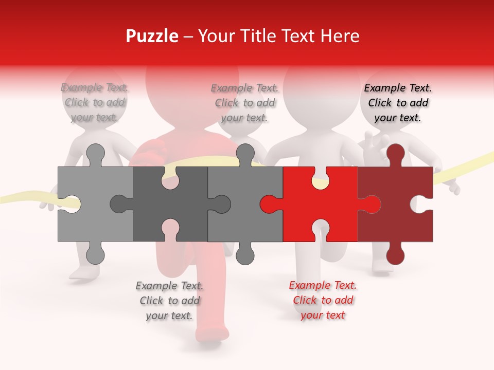 Background Runner Glory PowerPoint Template