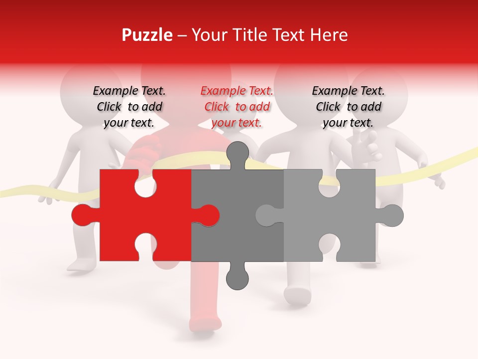 Background Runner Glory PowerPoint Template